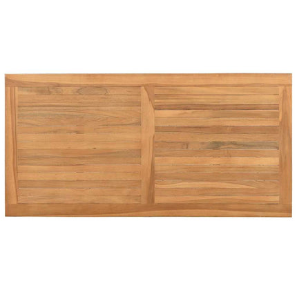 Coffee Table Brown 43.31 x 21.65 x 17.72 in Solid Teak Wood