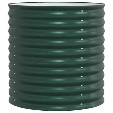 Raised Bed Green 31.50 x 31.50 x 31.89 in Steel