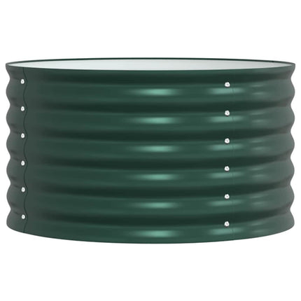 Raised Bed Green 31.50 x 31.50 x 17.32 in Steel