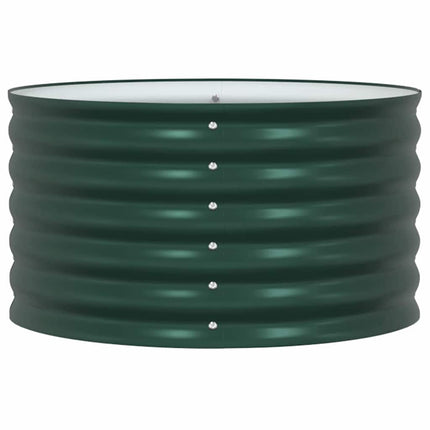 Raised Bed Green 31.50 x 31.50 x 17.32 in Steel