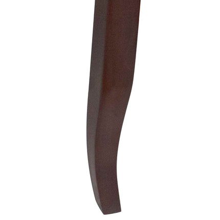 Nesting Side Tables 3 pcs Brown Solid Mahogany Wood