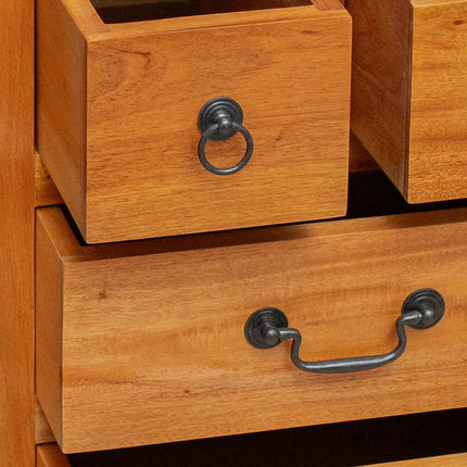 Chest of Drawers with Drawer Natural 17.72 x 13.78 x 39.57 in