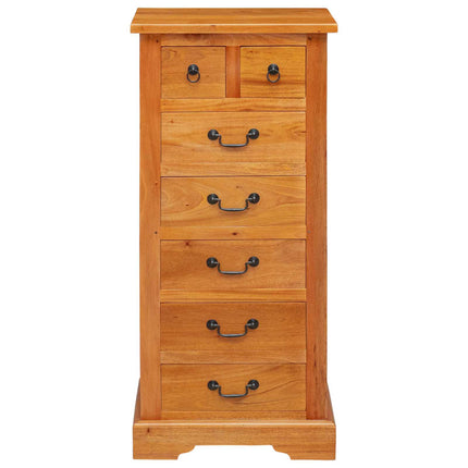Chest of Drawers with Drawer Natural 17.72 x 13.78 x 39.57 in
