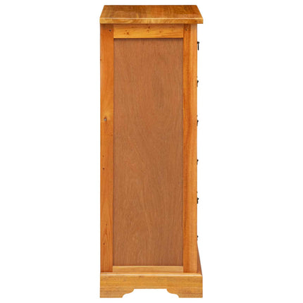 Chest of Drawers with Drawer Natural 17.72 x 13.78 x 39.57 in