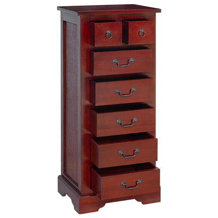 Chest of Drawers with Drawer Brown 17.72 x 13.78 x 39.57 in