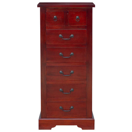 Chest of Drawers with Drawer Brown 17.72 x 13.78 x 39.57 in