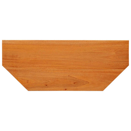 TV Cabinet Natural 39.37 x 15.94 x 18.11 in Solid Mahogany Wood