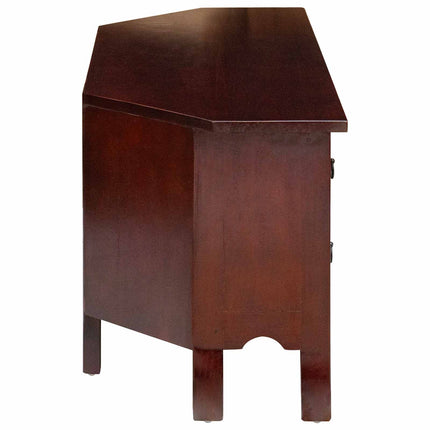 TV Cabinet Brown 39.37 x 15.94 x 18.11 in Solid Mahogany Wood