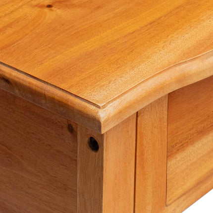 Console Table with Drawer Natural 19.88 x 11.81 x 29.72 in
