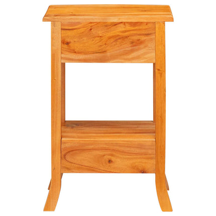 Console Table with Drawer Natural 19.88 x 11.81 x 29.72 in
