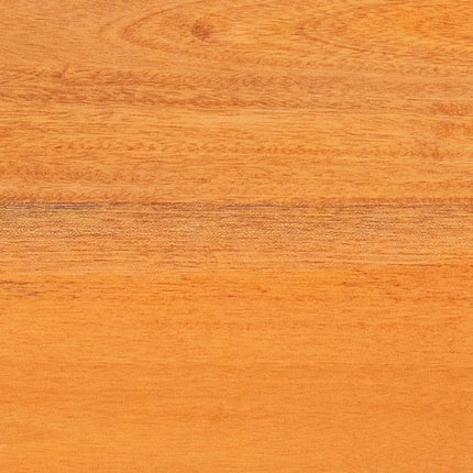 Side Table Natural 23.82 x 11.81 x 24.02 in Solid Mahogany Wood