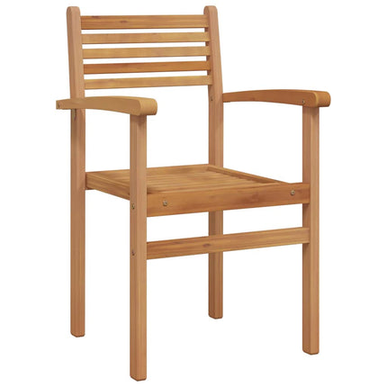 Chair 8 pcs Brown 56 x 55 x 90.5 cm Solid Teak Wood