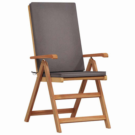 Garden Chair 6 pcs Brown and Grey 57 x 71.5 x 104 cm