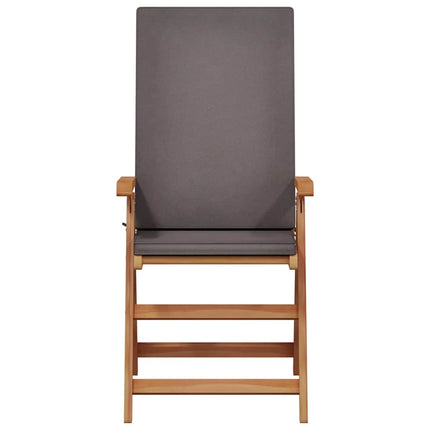Garden Chair 6 pcs Brown and Grey 57 x 71.5 x 104 cm