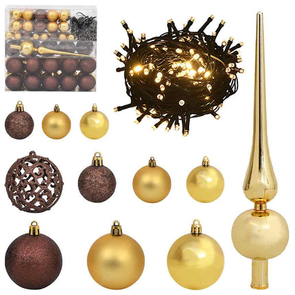 Artificial Slim Christmas Tree Green and White 82.68 in
