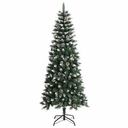 Artificial Christmas Tree with 150 LEDs Green 59.06 in