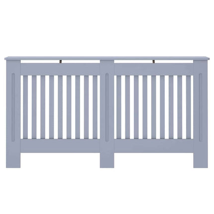 Radiator Cover 2 pcs Grey 59.84 x 7.48 x 32.09 in