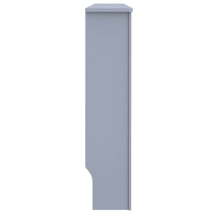 Radiator Cover 2 pcs Grey 59.84 x 7.48 x 32.09 in