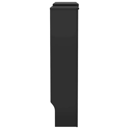 Radiator Cover 2 pcs Black 80.71 x 8.07 x 32.09 in