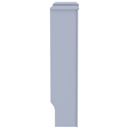 Radiator Cover 2 pcs Grey 80.71 x 8.07 x 32.09 in