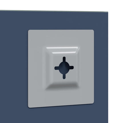 Wall Mirror Square 23.62 x 23.62 in Tempered Glass