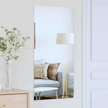 Wall Mirror Rectangular 19.69 x 39.37 in Tempered Glass