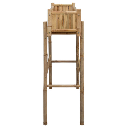 Garden Planter with Holder Natural 39.37 x 14.96 x 44.88 in