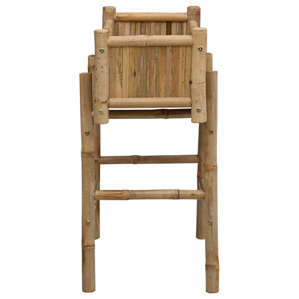 Garden Planter with Holder Natural 19.69 x 14.96 x 29.13 in