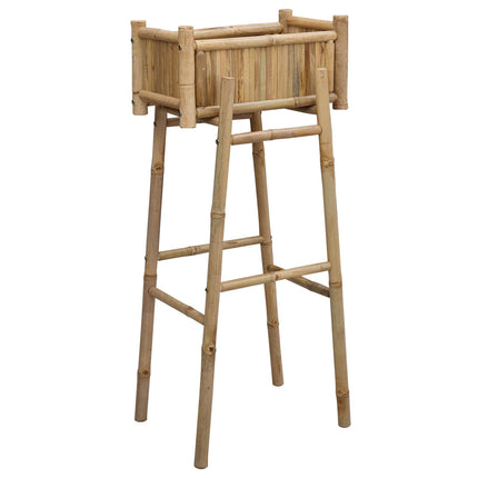Garden Planter with Holder Natural 19.69 x 14.96 x 44.88 in