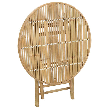 Garden Table Natural 31.50 x 27.56 in Bamboo