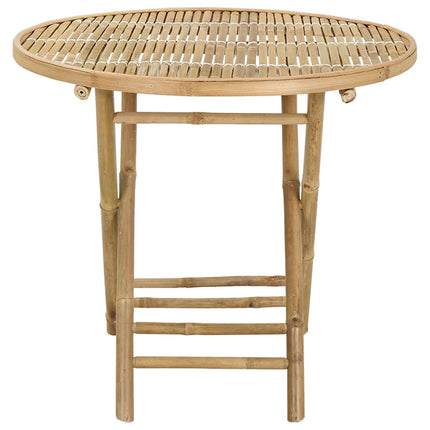 Garden Table Natural 31.50 x 27.56 in Bamboo