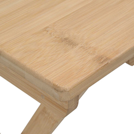 Kitchen Table Folding Natural 15.75 x 11.81 x 21.06 in Bamboo