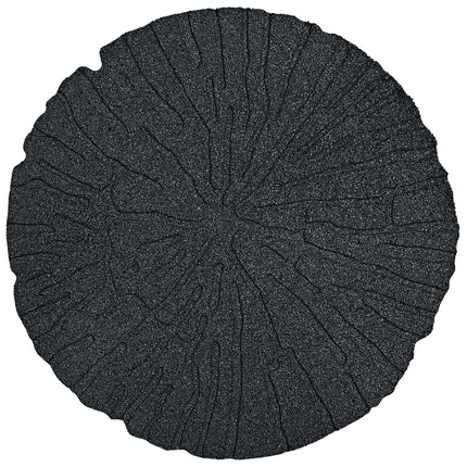 Stepping Stone 6 pcs Black Ø 17.72 x 0.71 in Rubber