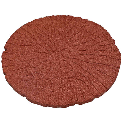 Stepping Stone 6 pcs Red Ø 17.72 x 0.71 in Rubber