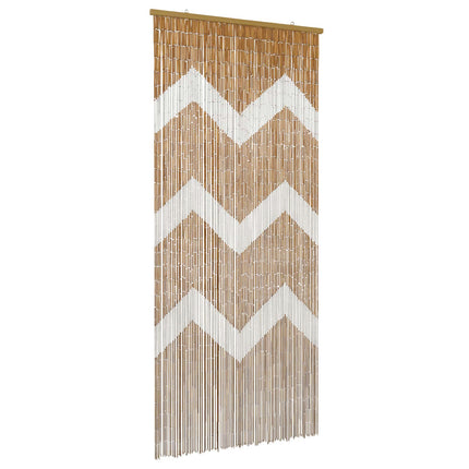 Insect Door Curtain Multicolor 78.74 x 35.43 in Bamboo