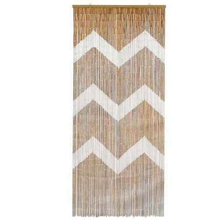 Insect Door Curtain Multicolor 78.74 x 35.43 in Bamboo