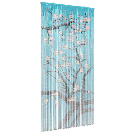 Insect Door Curtain Multicolor 78.74 x 39.37 in Bamboo