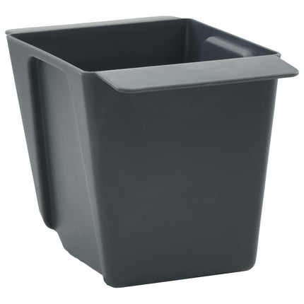 Flower Boxes for Euro Pallets 24 pcs Grey 5.31 x 3.54 x 3.74 in