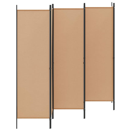 6-Panel Room Divider Beige 118.11 x 70.87 in Fabric