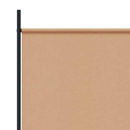 3-Panel Room Divider Beige 102.36 x 70.87 in Fabric