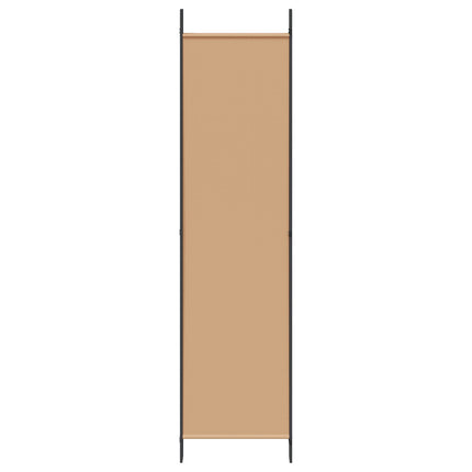 5-Panel Room Divider Beige 98.43 x 78.74 in Fabric