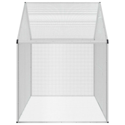 Bird Cage Silver 71.46 x 43.50 x 68.31 in Welded Wire Mesh