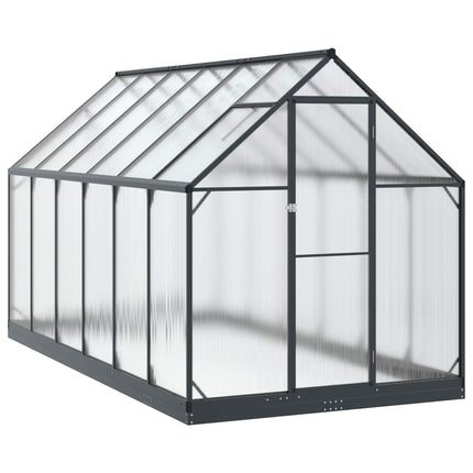 Garden Greenhouse Anthracite 72.24 x 143.11 x 81.50 in