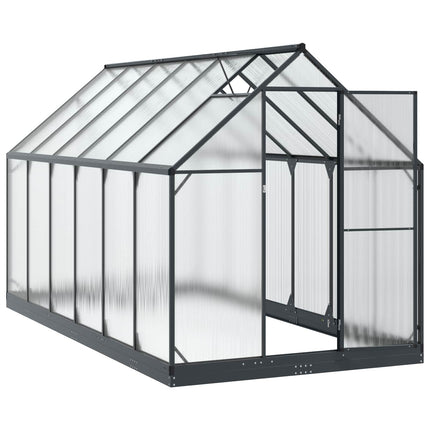 Garden Greenhouse Anthracite 72.24 x 143.11 x 81.50 in