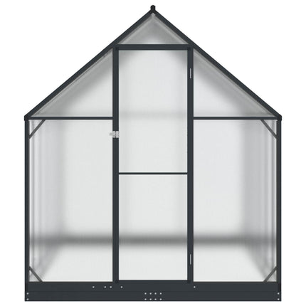 Garden Greenhouse Anthracite 72.24 x 143.11 x 81.50 in