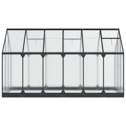 Garden Greenhouse Anthracite 72.24 x 143.11 x 81.50 in