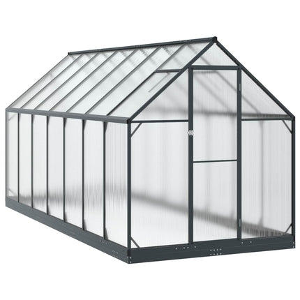 Garden Greenhouse Anthracite 72.24 x 166.73 x 81.50 in
