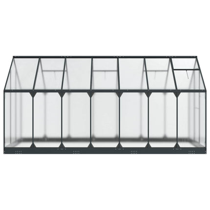 Garden Greenhouse Anthracite 72.24 x 166.73 x 81.50 in